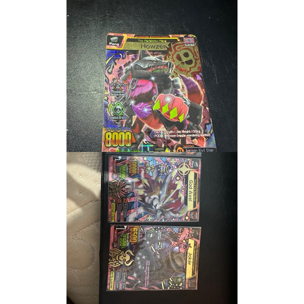 animal kaiser joker+god axel+howzer