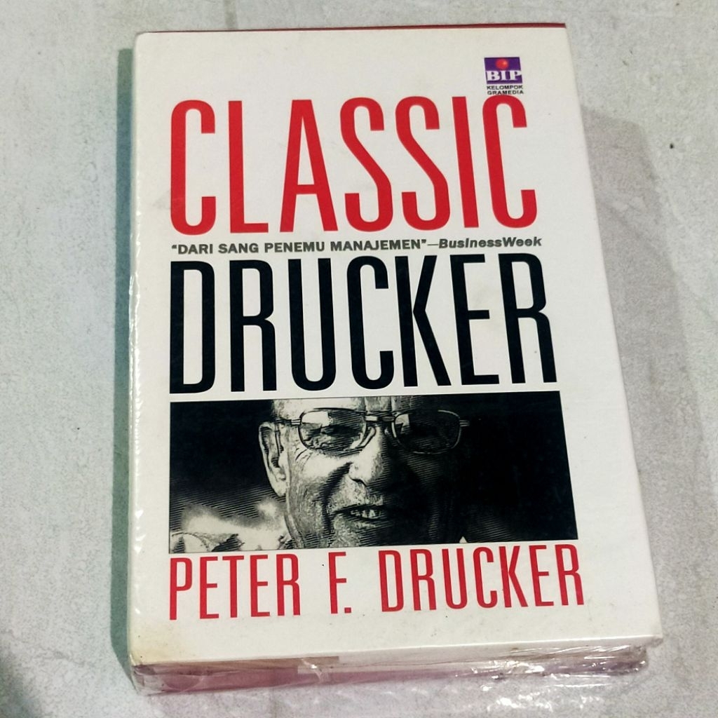 Buku Manajemen PETER F. DRUCKER - CLASSIC DRUCKER - HC