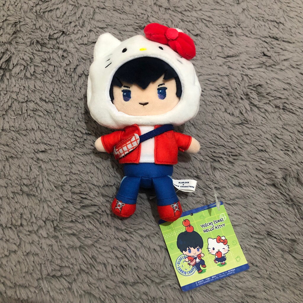 Munyugurumi isagi blue lock x sanrio hello kitty