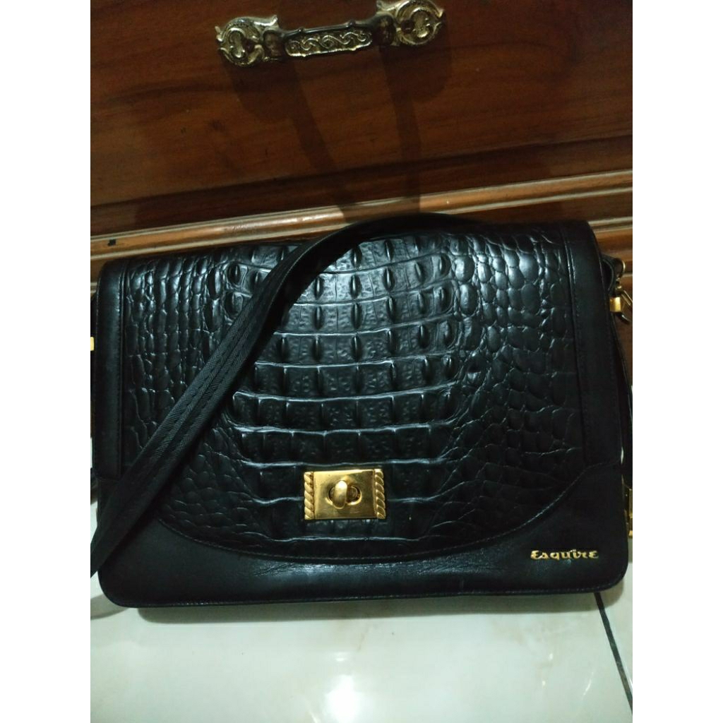 handbag kulit Esquire