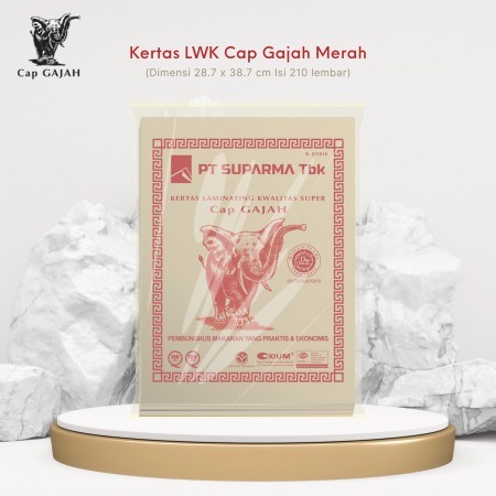Kertas Nasi Coklat Cap Gajah 250 Pcs