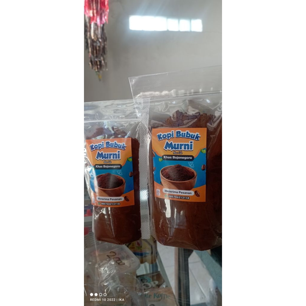 

kopi bubuk murni 100gr khas bojonegoro
