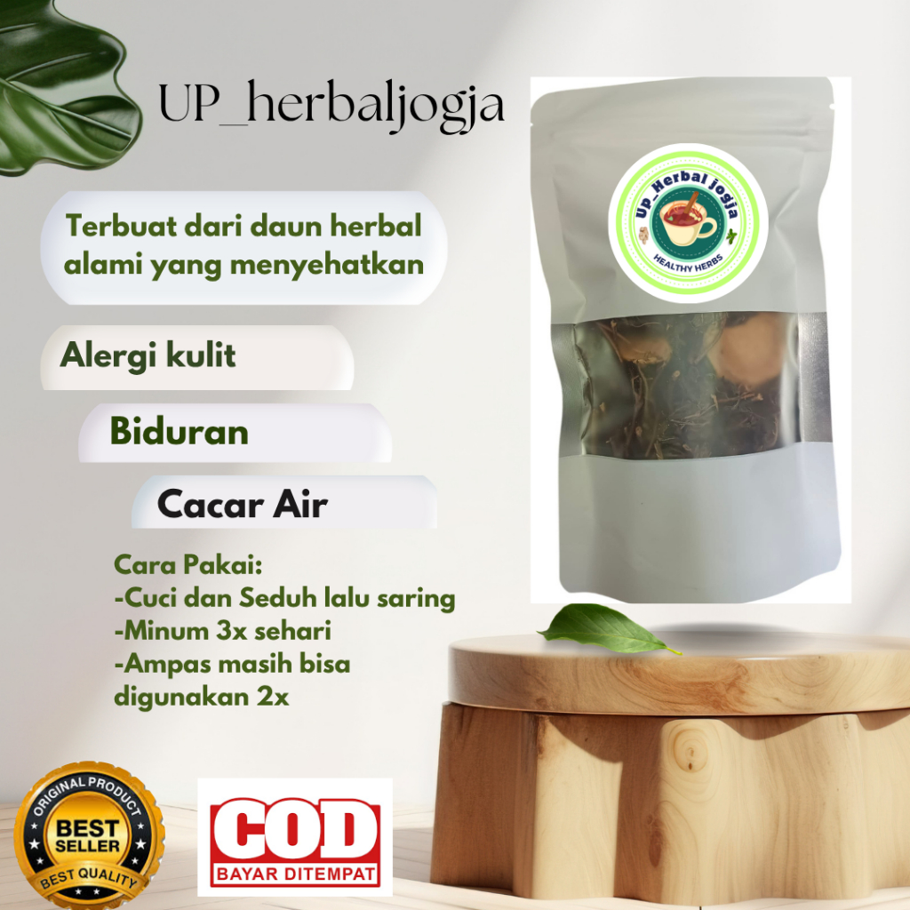 

Jamu Alami Penawar Gatal, Biduran, & Cacar Air—Tanpa Efek Samping!" hanya di shopee