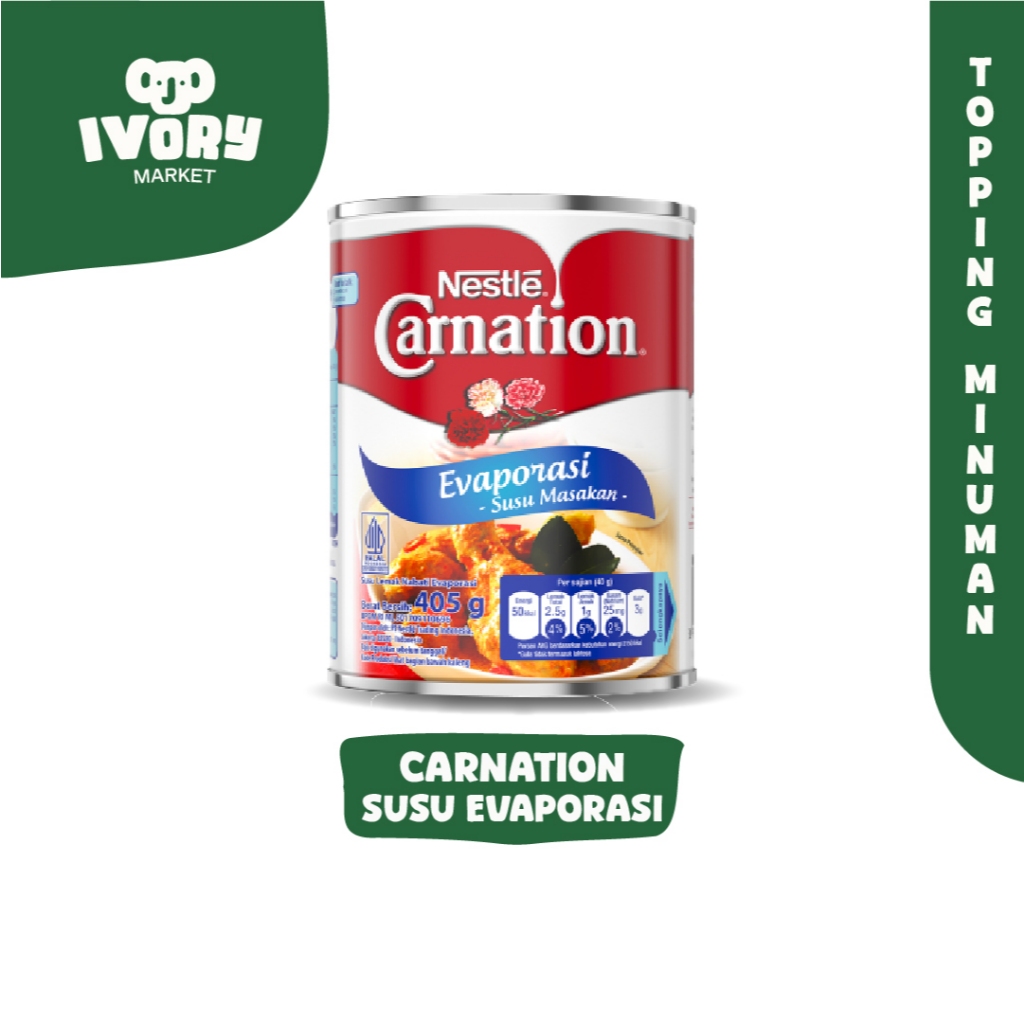 

CARNATION SUSU EVAPORASI 405G