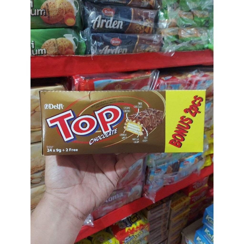 

DELFI TOP WAFER BOX CHOCOLATE 9 GR