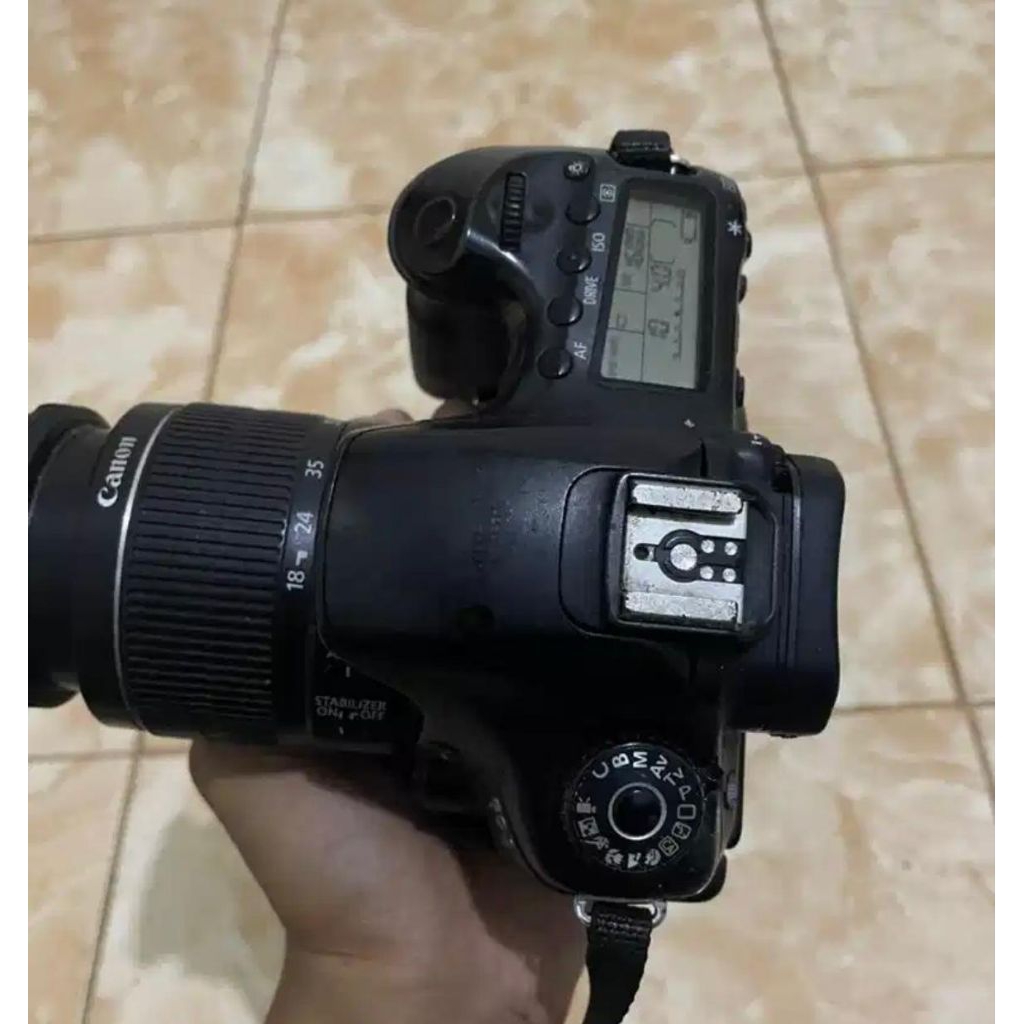 Canon eos 60D lensa kit second