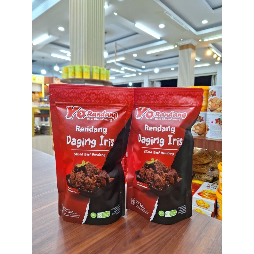 

Rendang Daging Iris YO Randang — Makanan Khas Minang