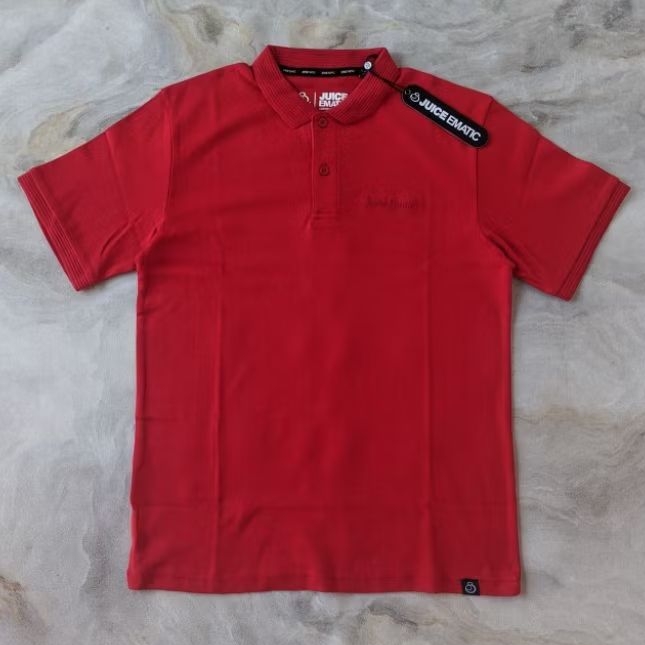 kaos kerah juice ematic Vise men polo tee original - size S