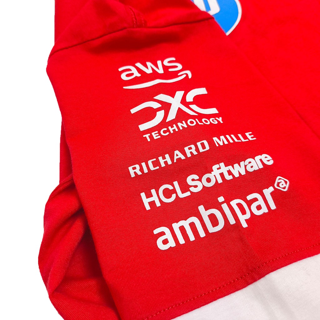 QH Kaos Ferrari Pria balap lengan pendek grade original premium