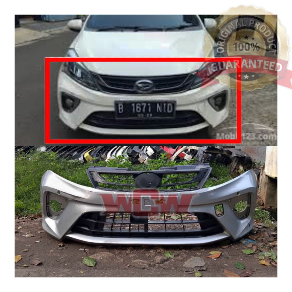 bumper bemper depan Daihatsu sirion 2018 2019 2020 original copotan