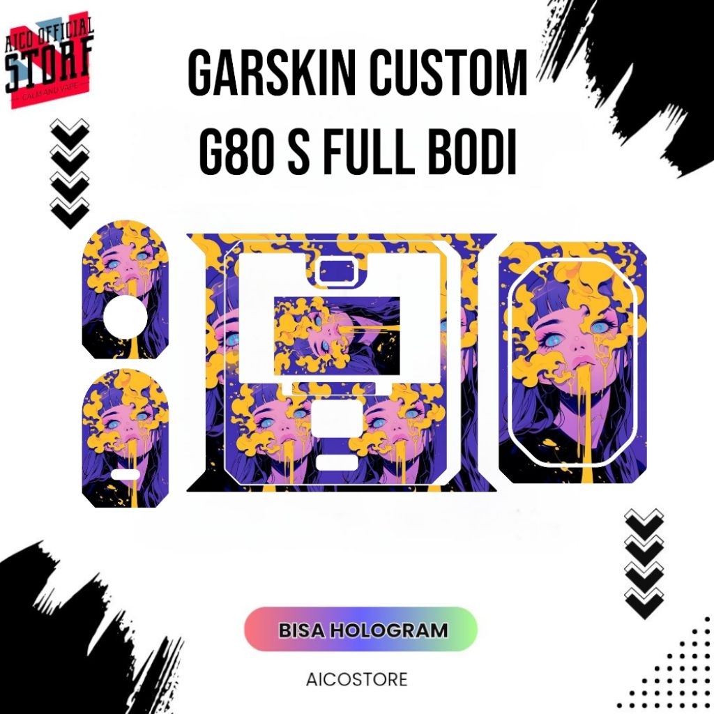 

Pelindung Body G80 Motif Bisa Custom