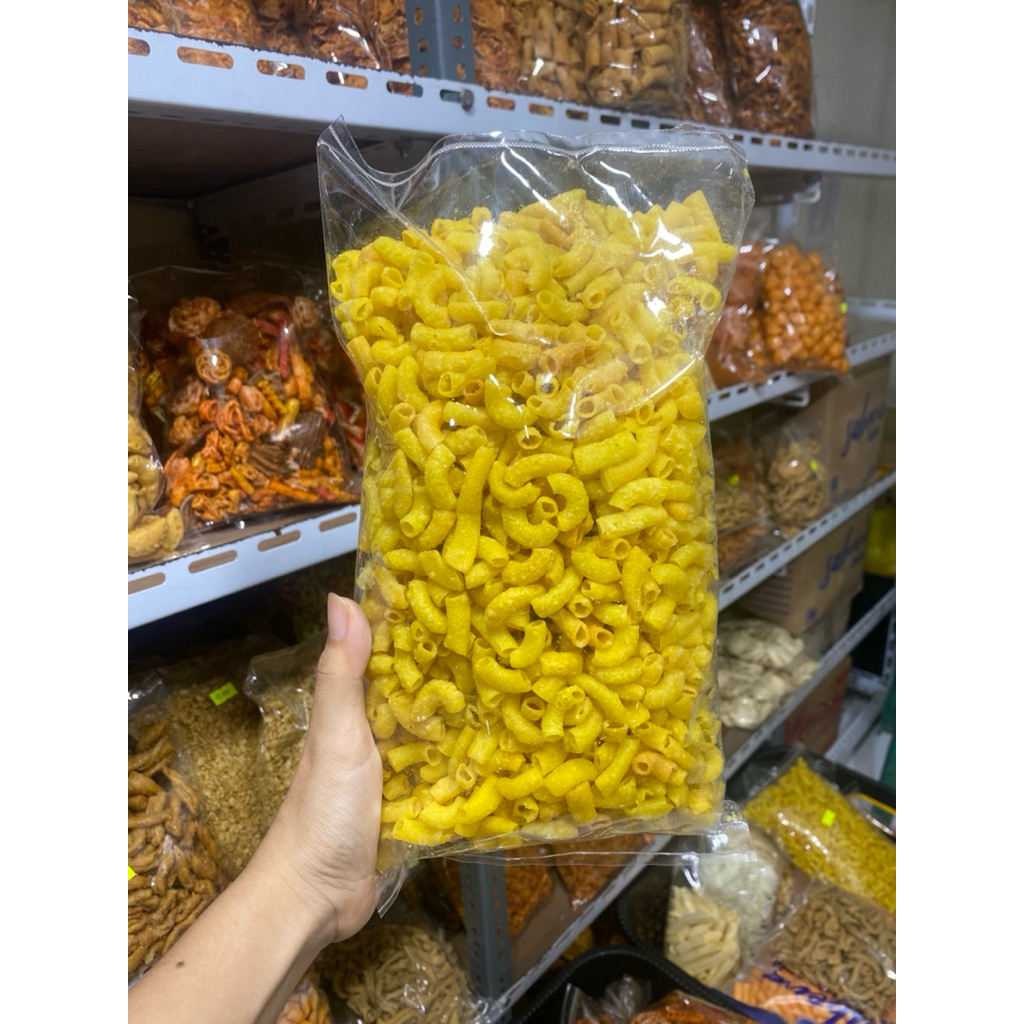 

Makaroni Original Asin 500gr Cemilan Snack Samarinda Kalimantan Timur