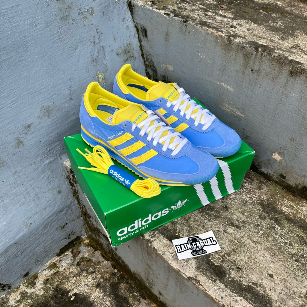 Adidas SL72 Sporty&Rich Blue Yellow