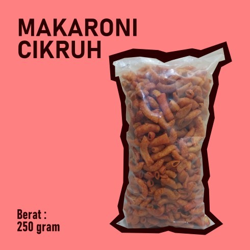 

Makaroni Kriuk Cikruh Pedas - 250 gram