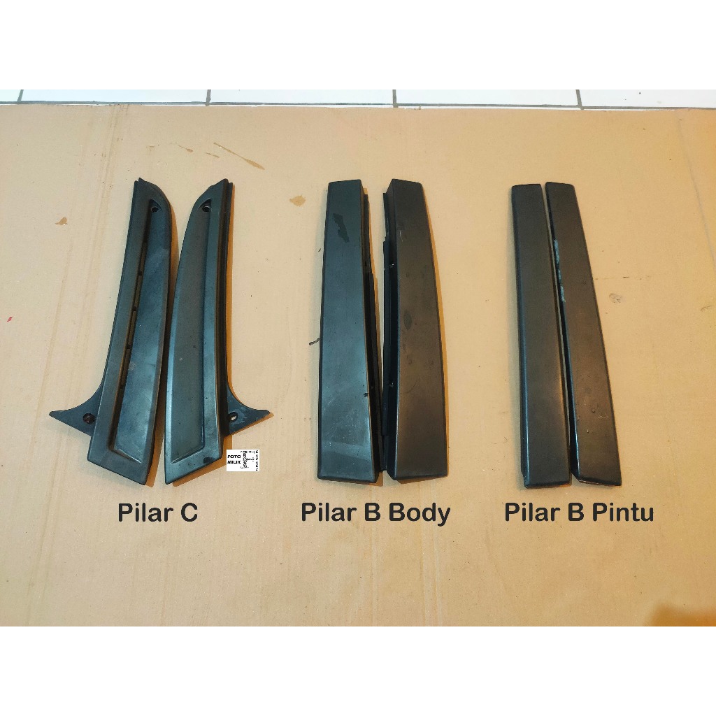 Garnish Cover Pilar B Depan dan Pillar C Belakang Honda Civic Wonder SB3