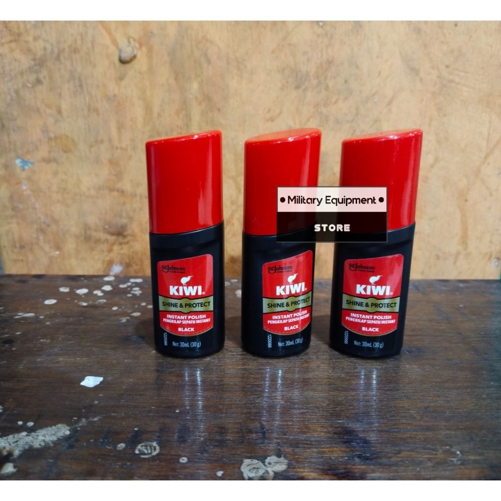 SEMIR SEPATU HITAM CAIR - SEMIR SEPATU KIWI HITAM CAIR