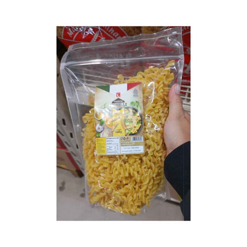 

CHOICE L MAKARONI SPIRAL 500GR ISI 3 PCS