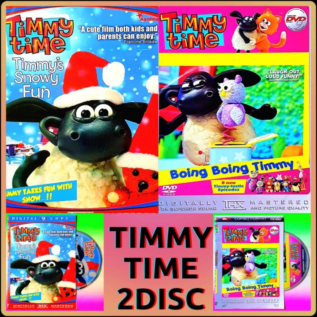 KASET DVD FILMM SHAUN THE SHEEP TIMMY TIME TERBARU FILMM ANAK ANAK KARTUNN TERBARU