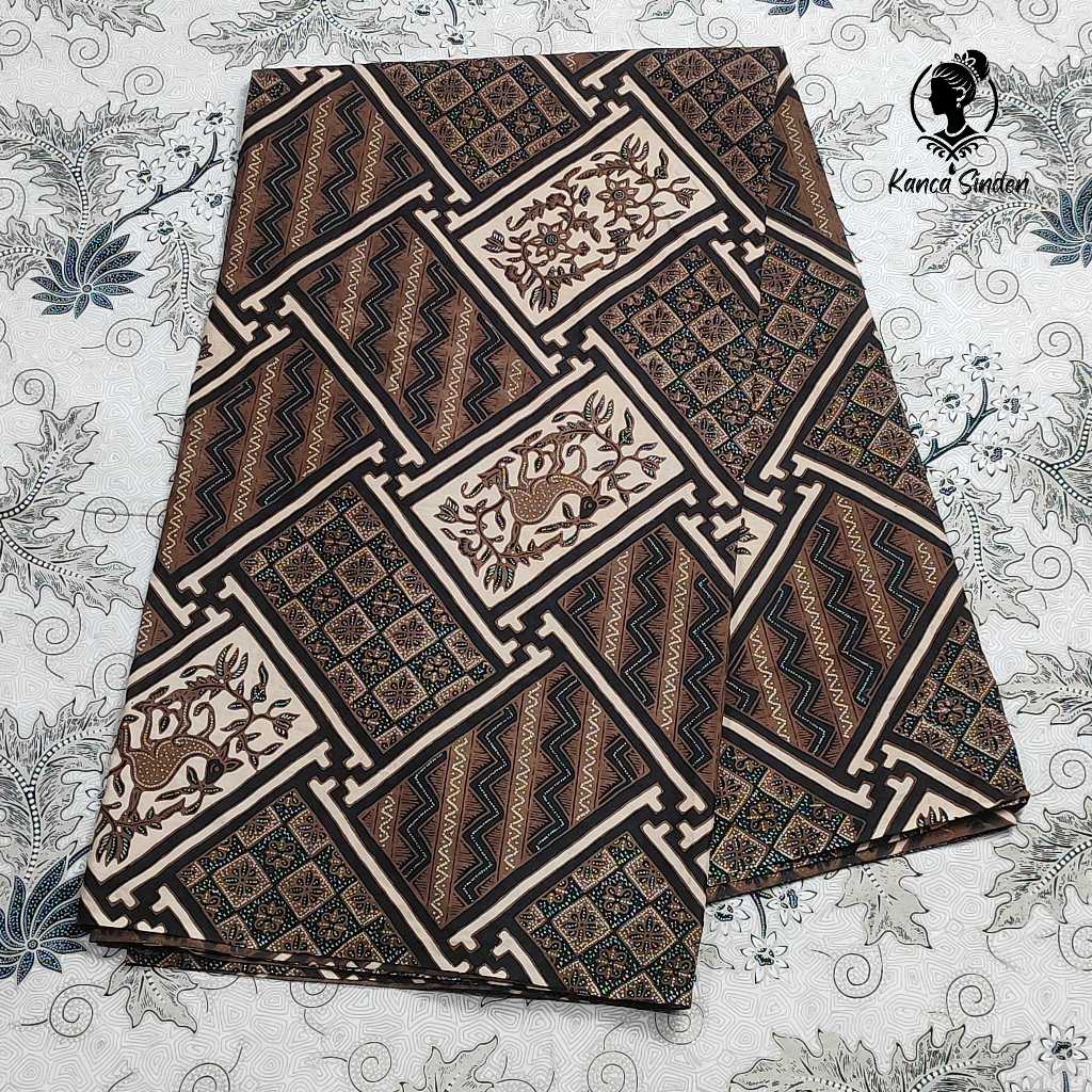 TAMBAL Kain Batik Lembaran Jarik Katun Motif Pakem Tradisional Solo