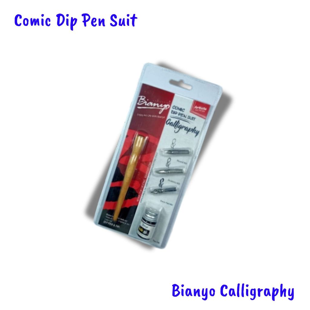 

BIANYO COMIC DIP PEN SUIT CALLIGRAPHY WITH INK