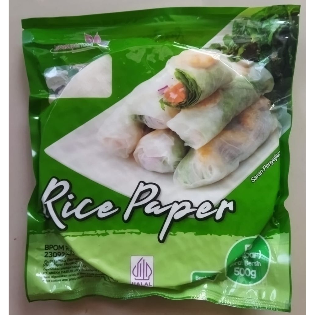

Rice Paper Bulat 100grm