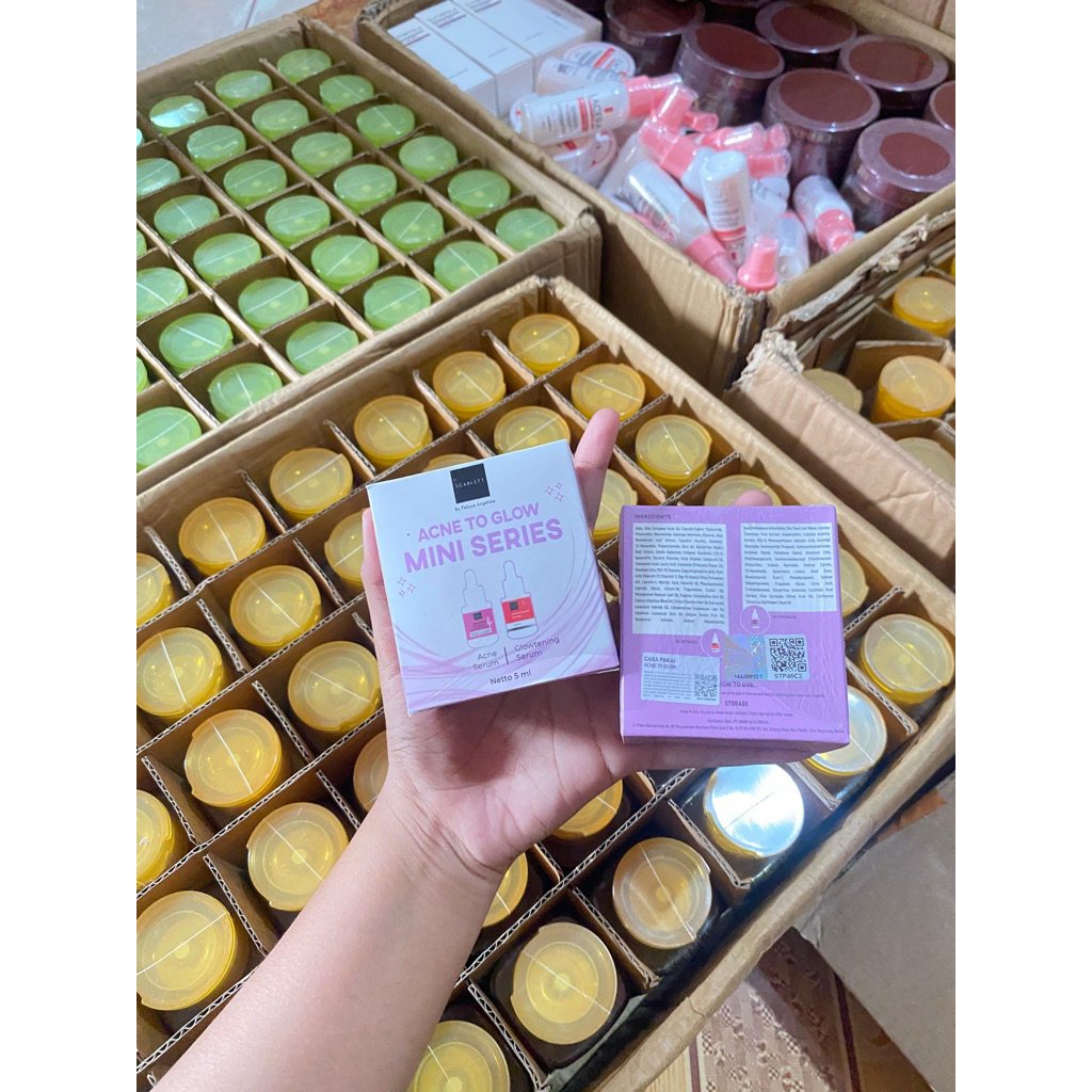 SERUM SCARLETT ACNE MINI 1 BOX ISI 2 BPOM ORIGINAL