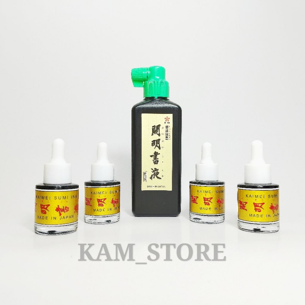 

Tinta KAIMEI 20ml. KEYMEI SUMI INK, Tinta tutup ijo.