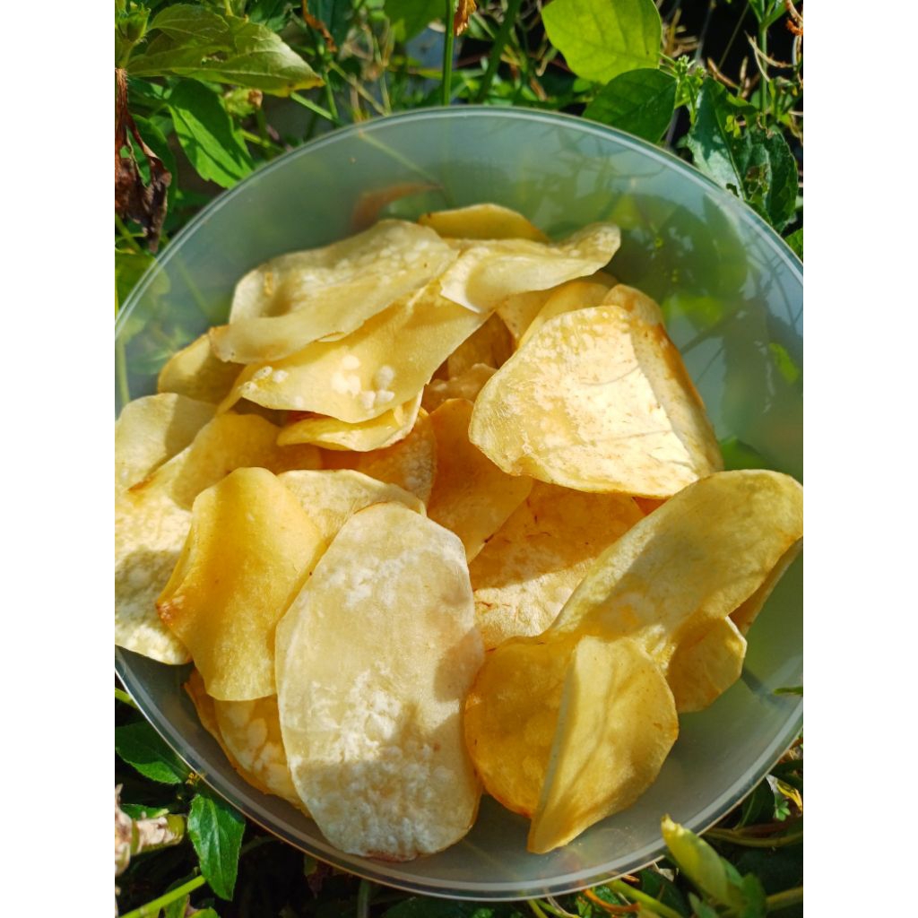 

Keripik talas gurih manis putra tunggal