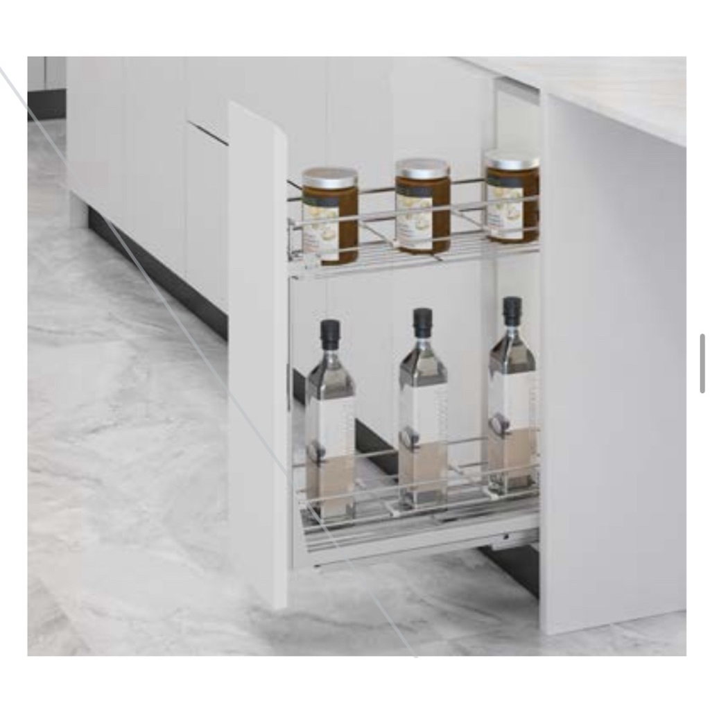 rak bumbu +botol stainless stell VITCO XC 27315 SM