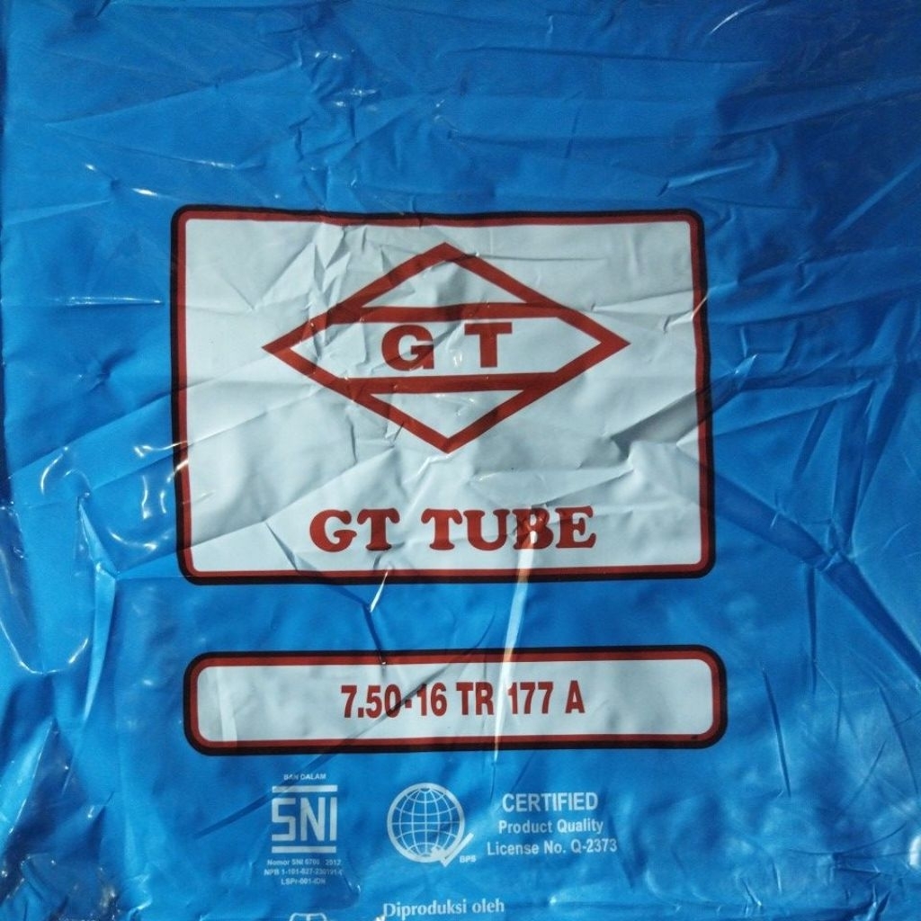 Ban Dalam Truk Gajah tunggal 750x16 / 750R16 / 750 16 pentil panjang Truk