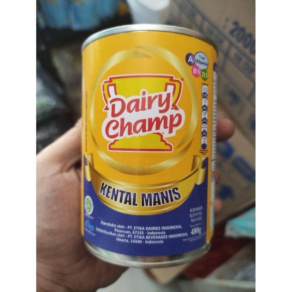 

SUSU KENTAL MANIS DAIRY CHAMP SKM DAIRY CHAMP 480 GRAM