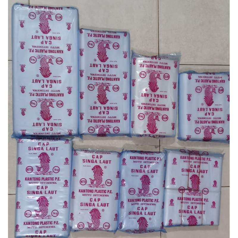 Kantong Plastik PE Cap Singa Laut Tebal 04