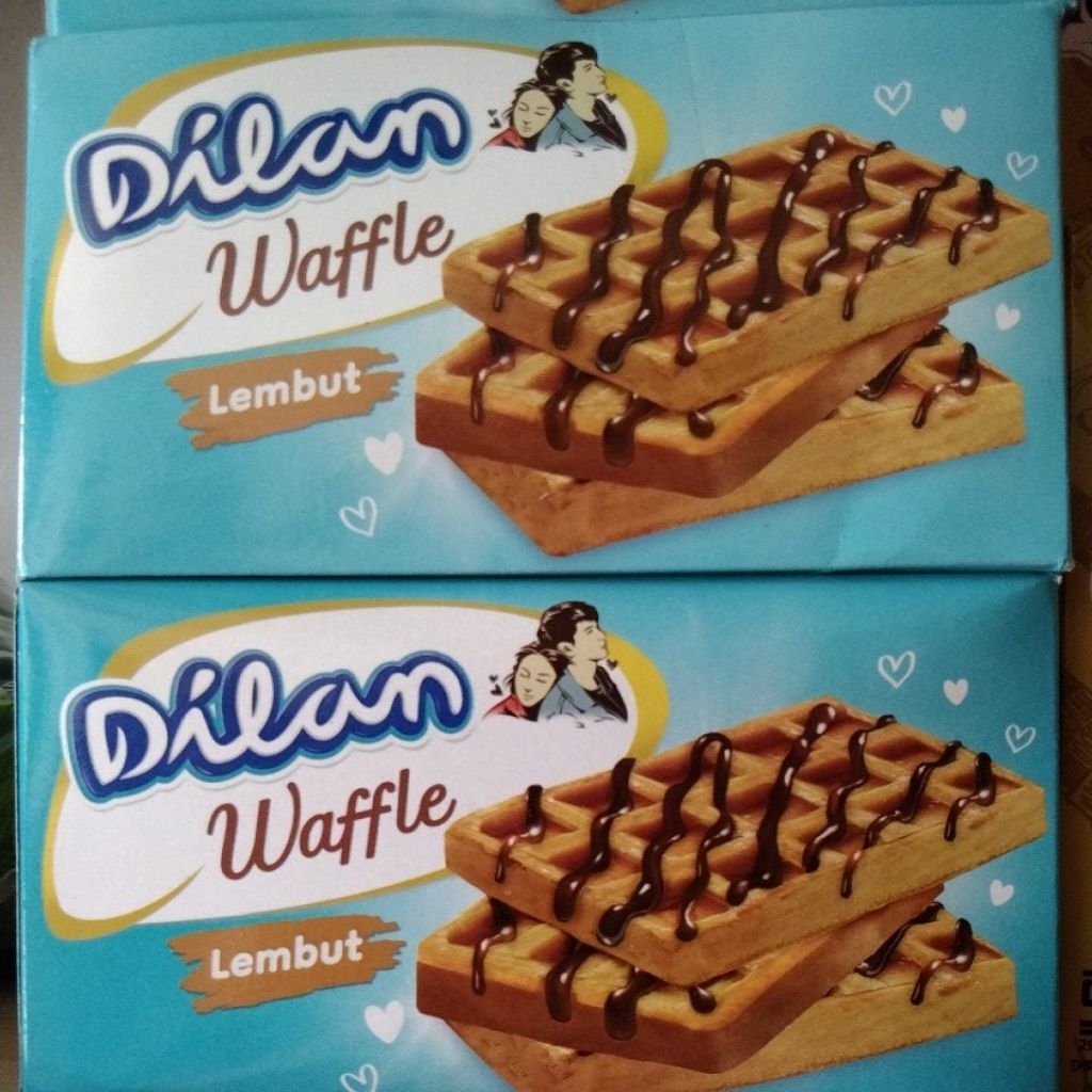 

Dilan waffle lembut 1 dus isi 12
