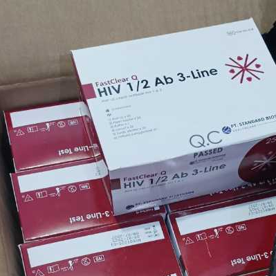 FastClear Q HIV 1/2 Ab 3-Line (Box isi 25 Test)