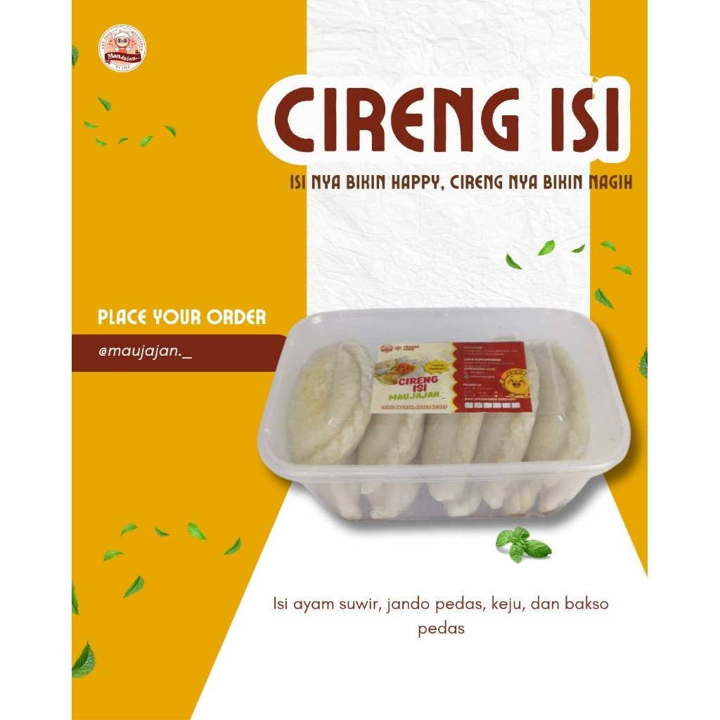 

CIRENG KUAH ISI AYAM SUWIR