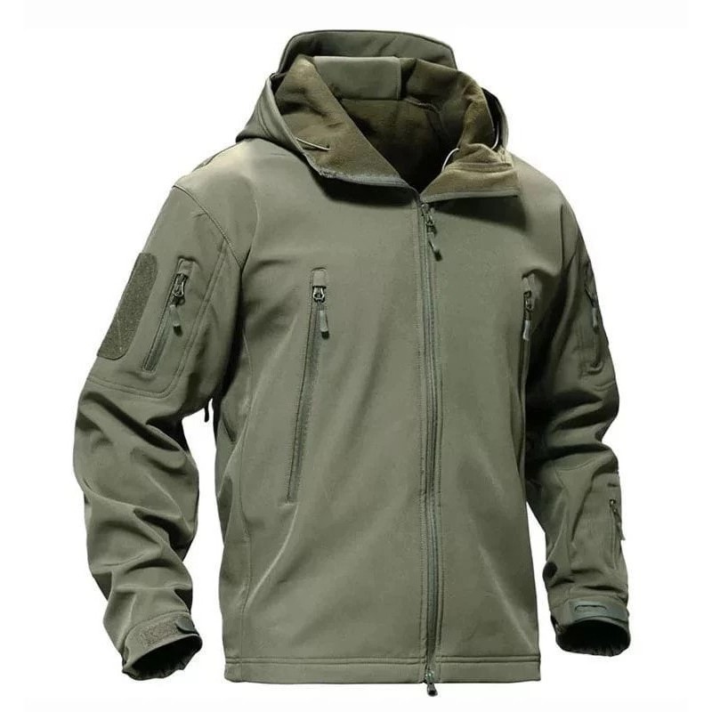 Jaket Tad Army Millitar Silver Knight Softsheel Sharskhin Import