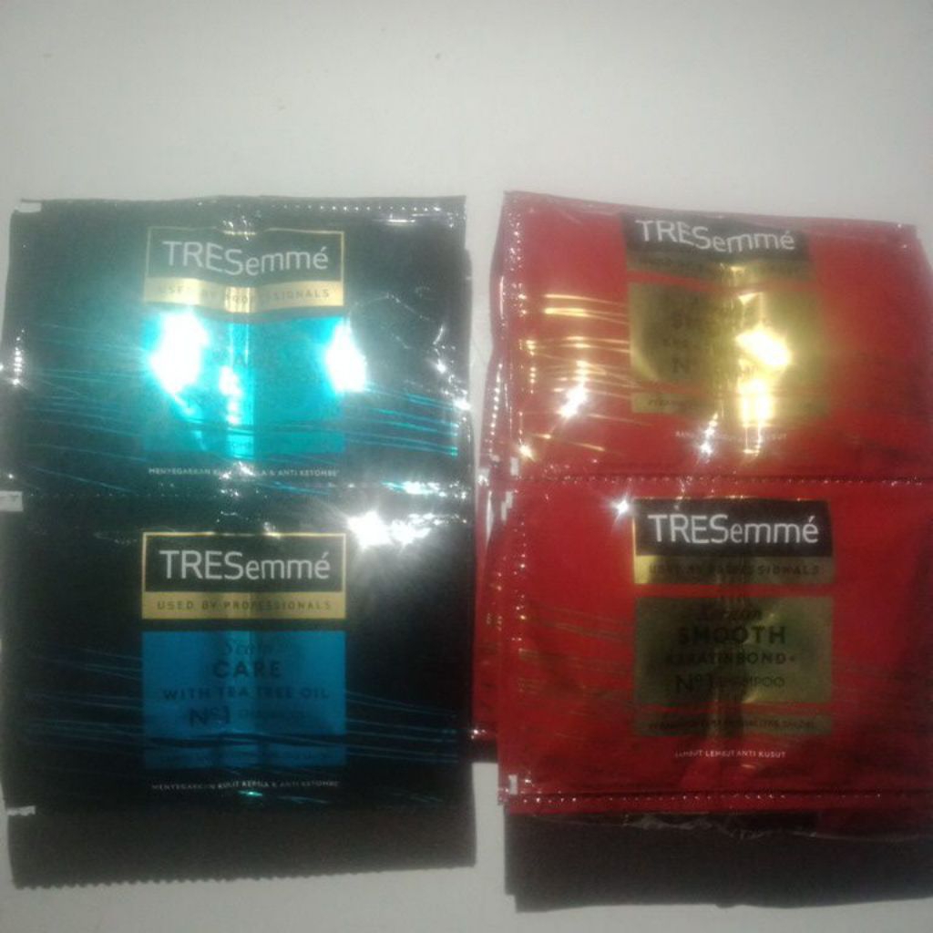 TRESemme Keratin Smooth TRESemme ScalpCare 1Renceng