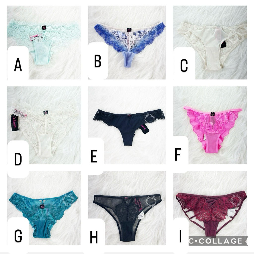 Lasenza panty & thong size XS 99819