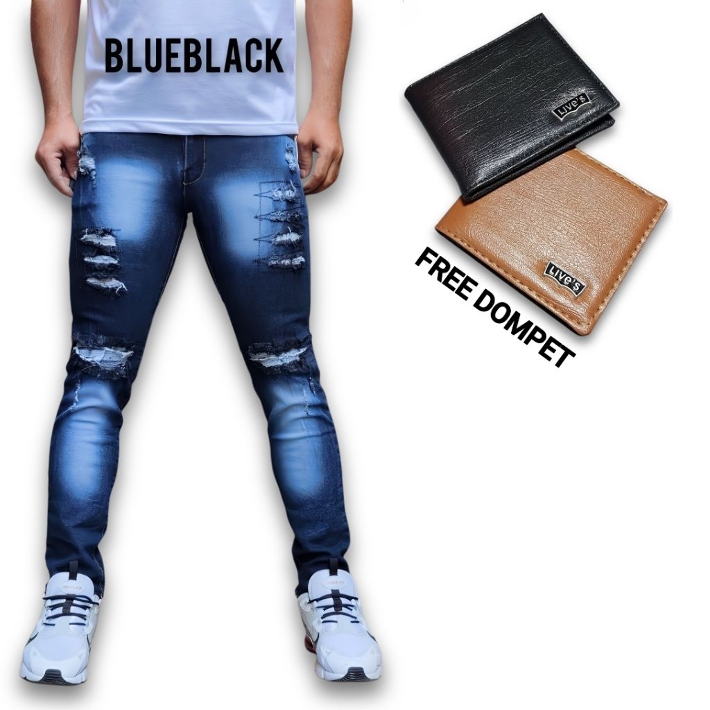 Celana Jeans Pria Celana Jeans Panjang Celana Jeans Cowok Celana Panjang Pria Celana Jeans Slimfit C