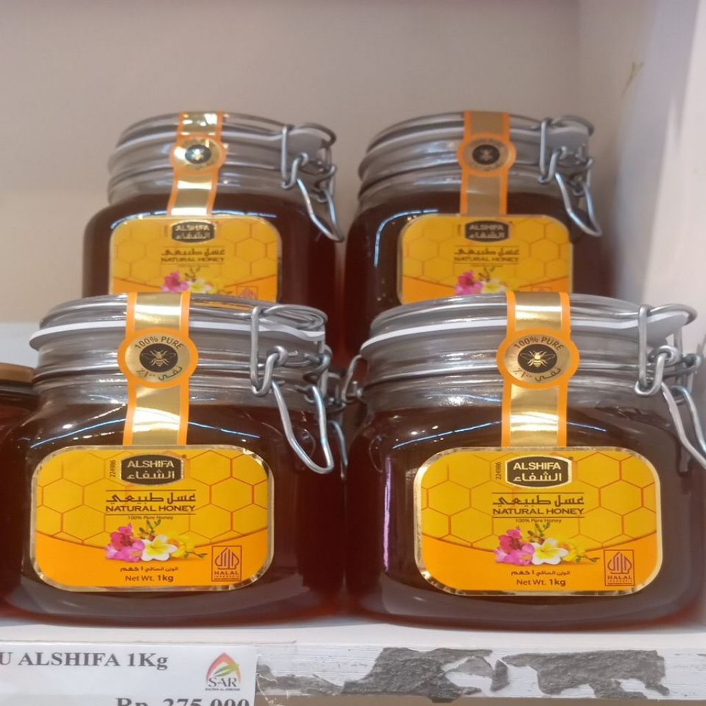 

madu Al Shifa 1kg 100%madu asli