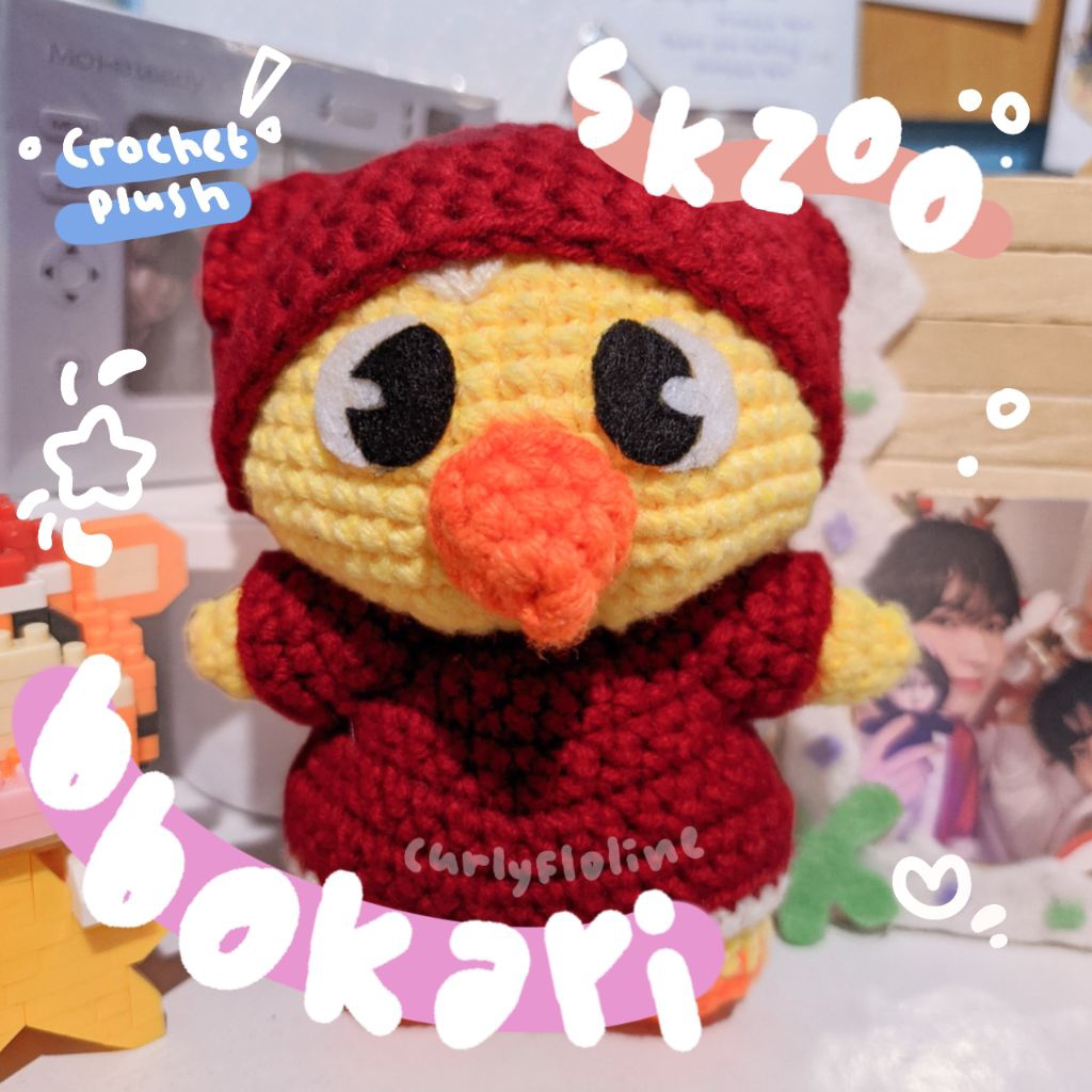 [READY] SKZOO BBOKARI Crochet Plush Amigurumi boneka rajut