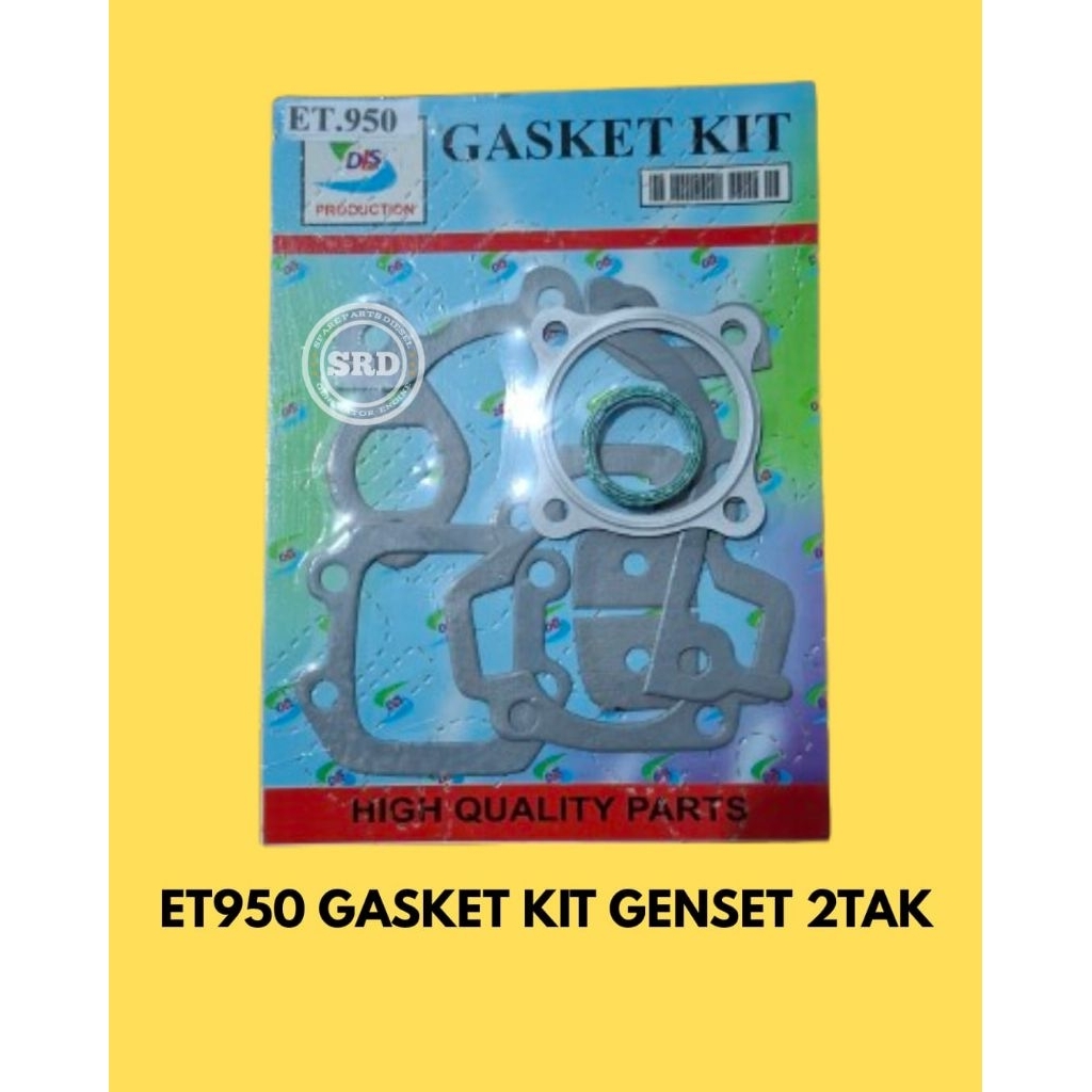 Gasket kit/packing set genset 2tak et950