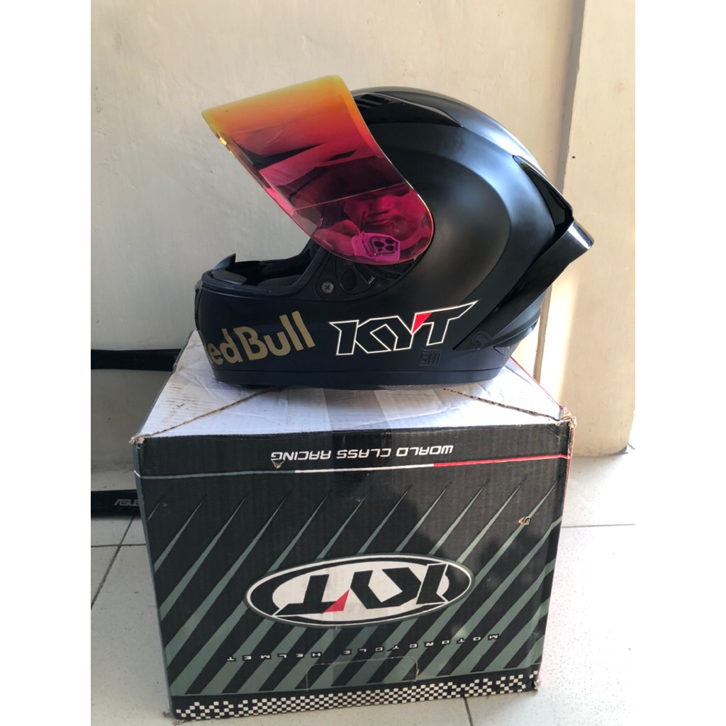 HELM KYT R10 MODIF SPOILER AGV