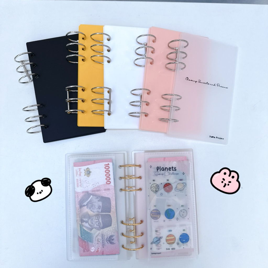 

YUMI COVER binder A6 akrilik