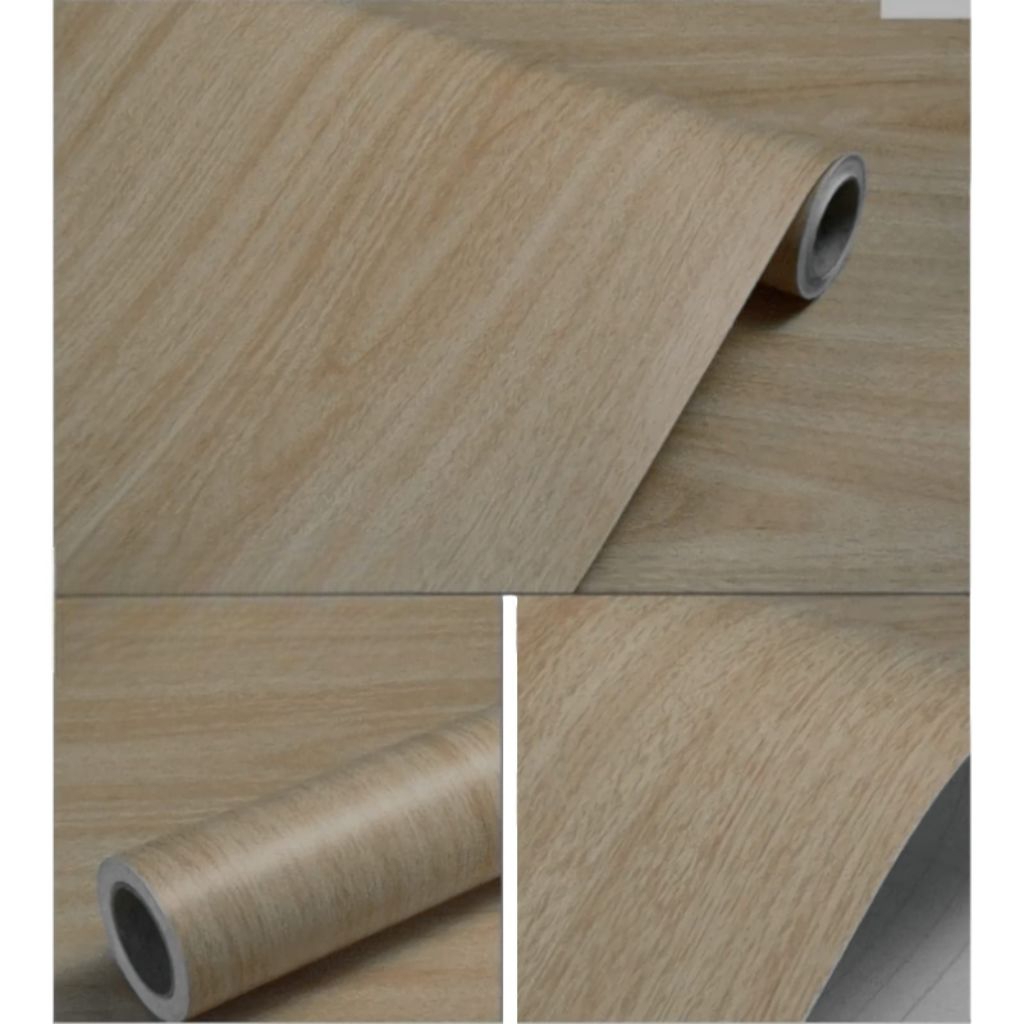 Wallpaper Dinding Motif Kayu Natural Sticker Dinding Motif Kayu Sticker Meja Sticker Lemari Wallpape