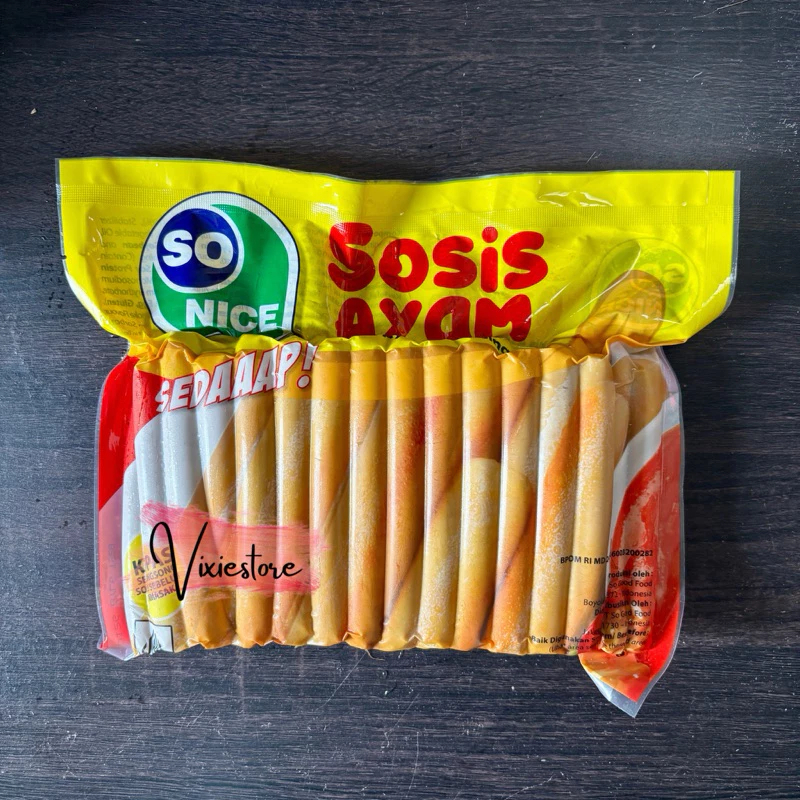 

So Nice Sosis Ayam Isi 40 1kg