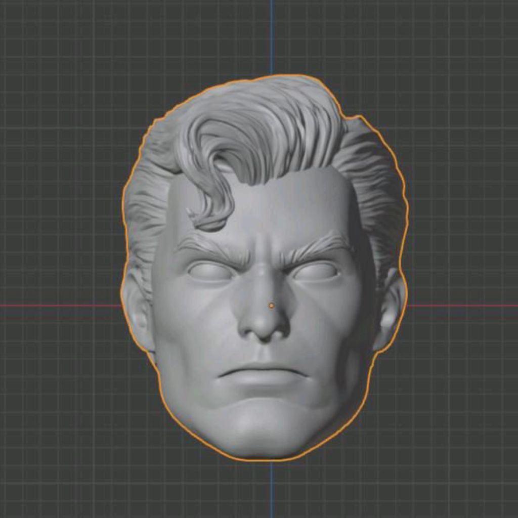 Headsculpt Head HS Superman New 52 Cosmic Mythic Legions Mezco Mcfarlane Adam Muff Toys Notaman Shf 