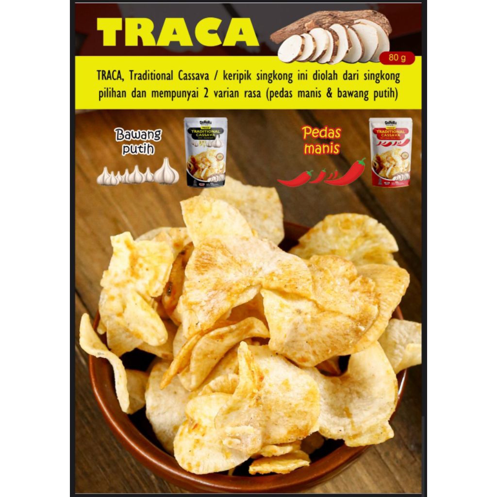 

Traca cassava traditional 100gr