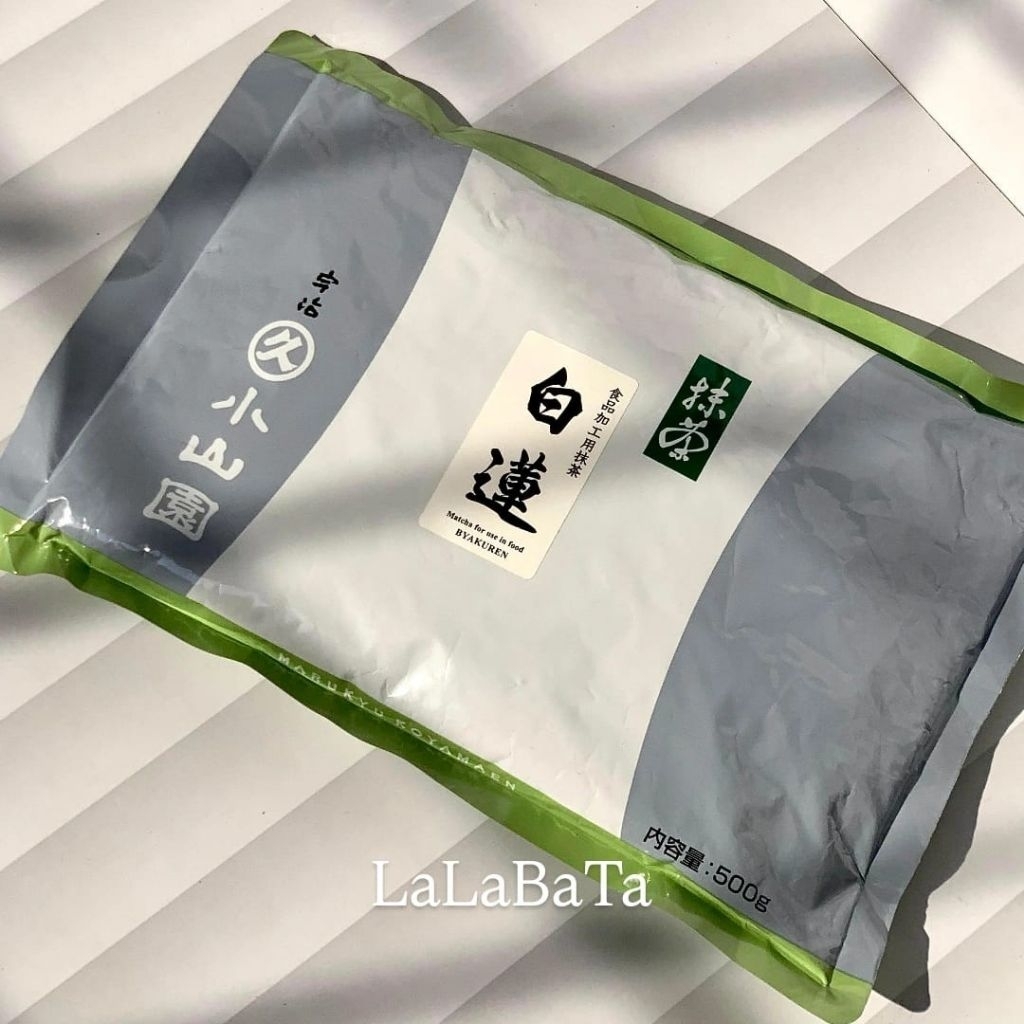 

[READY STOCK] MARUKYU KOYAMAEN - Byakuren 500 Gram Confectionery Matcha Powder / Japan Confectionery Grade Matcha Powder