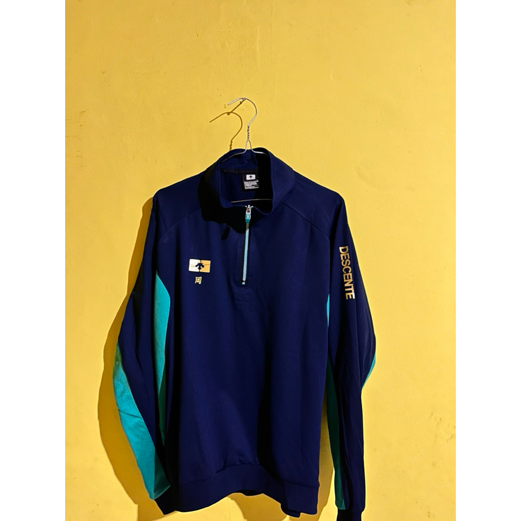 halfzip descente,mizuno